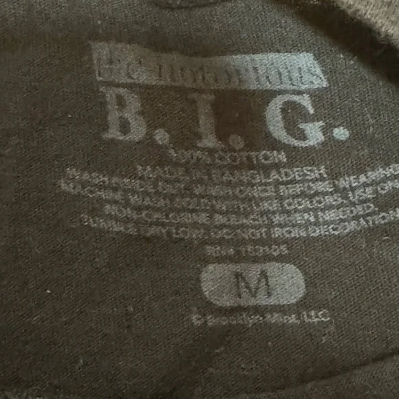 Vintage Black Notorious BIG Pop Art Colorful Graphic T-Shirt - Picture 2 of 2